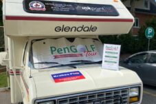 Pengolf Front of Mobile